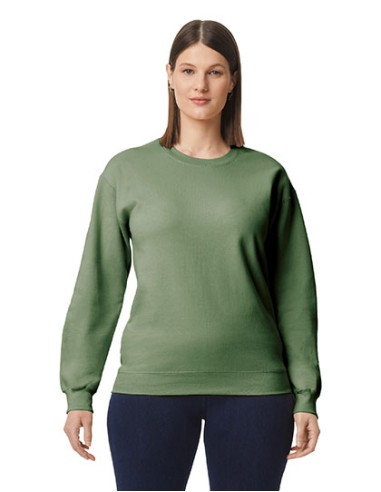 G-SF000-Softstyle® Midweight Fleece Adult Crewneck Sweatshirt